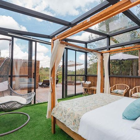 מלון אל רטירו Bubblesky Glamping 40 Min From Medellin מראה חיצוני תמונה