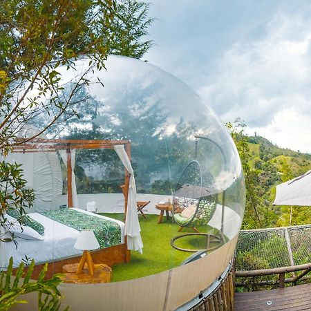 מלון אל רטירו Bubblesky Glamping 40 Min From Medellin מראה חיצוני תמונה