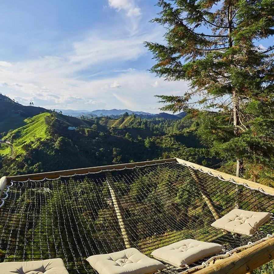 מלון אל רטירו Bubblesky Glamping 40 Min From Medellin מראה חיצוני תמונה