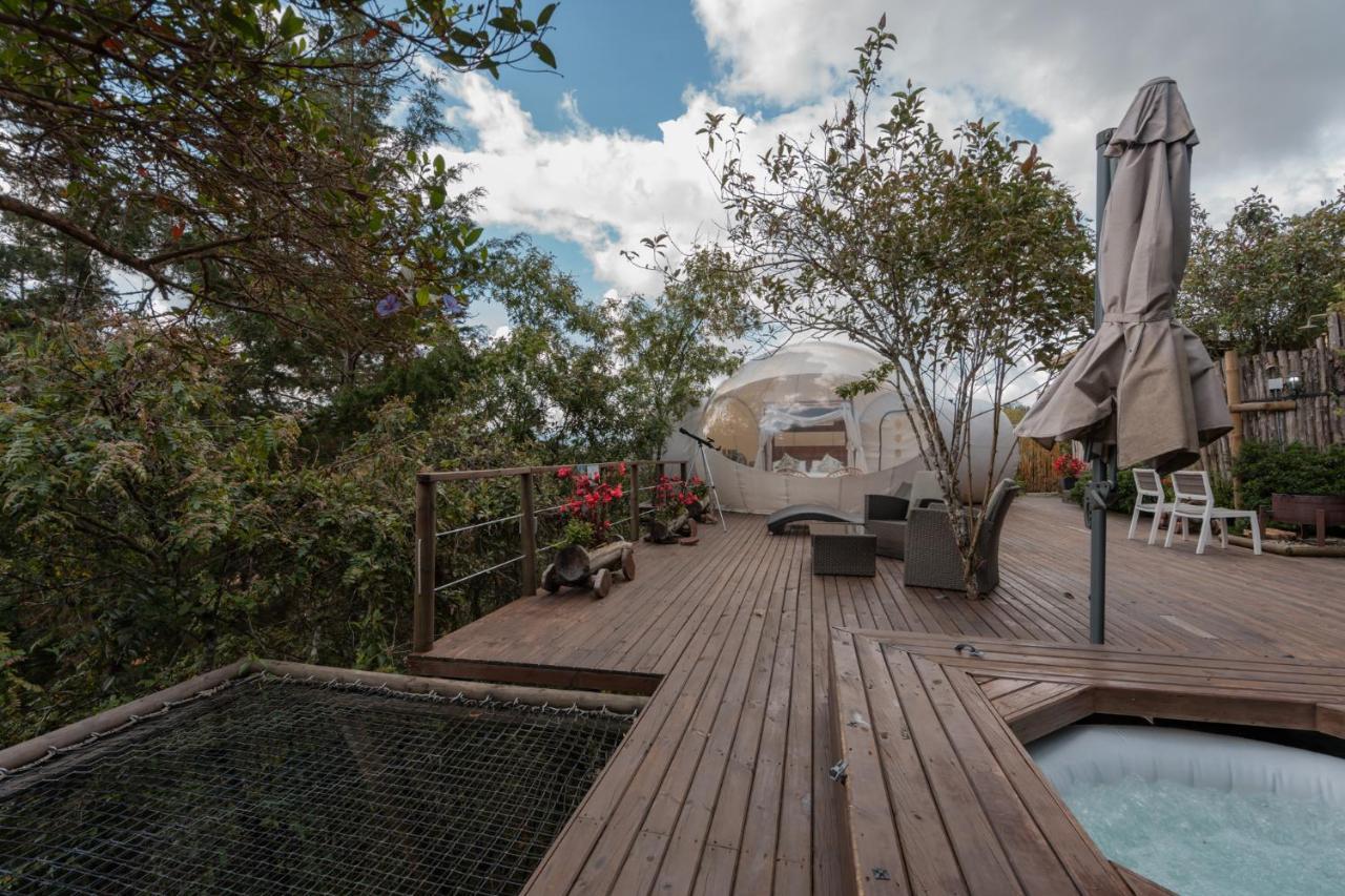 מלון אל רטירו Bubblesky Glamping 40 Min From Medellin מראה חיצוני תמונה