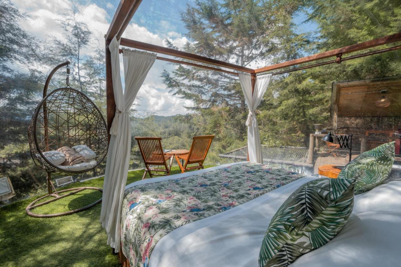 מלון אל רטירו Bubblesky Glamping 40 Min From Medellin מראה חיצוני תמונה