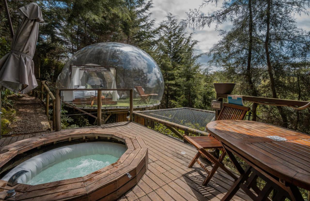 מלון אל רטירו Bubblesky Glamping 40 Min From Medellin מראה חיצוני תמונה