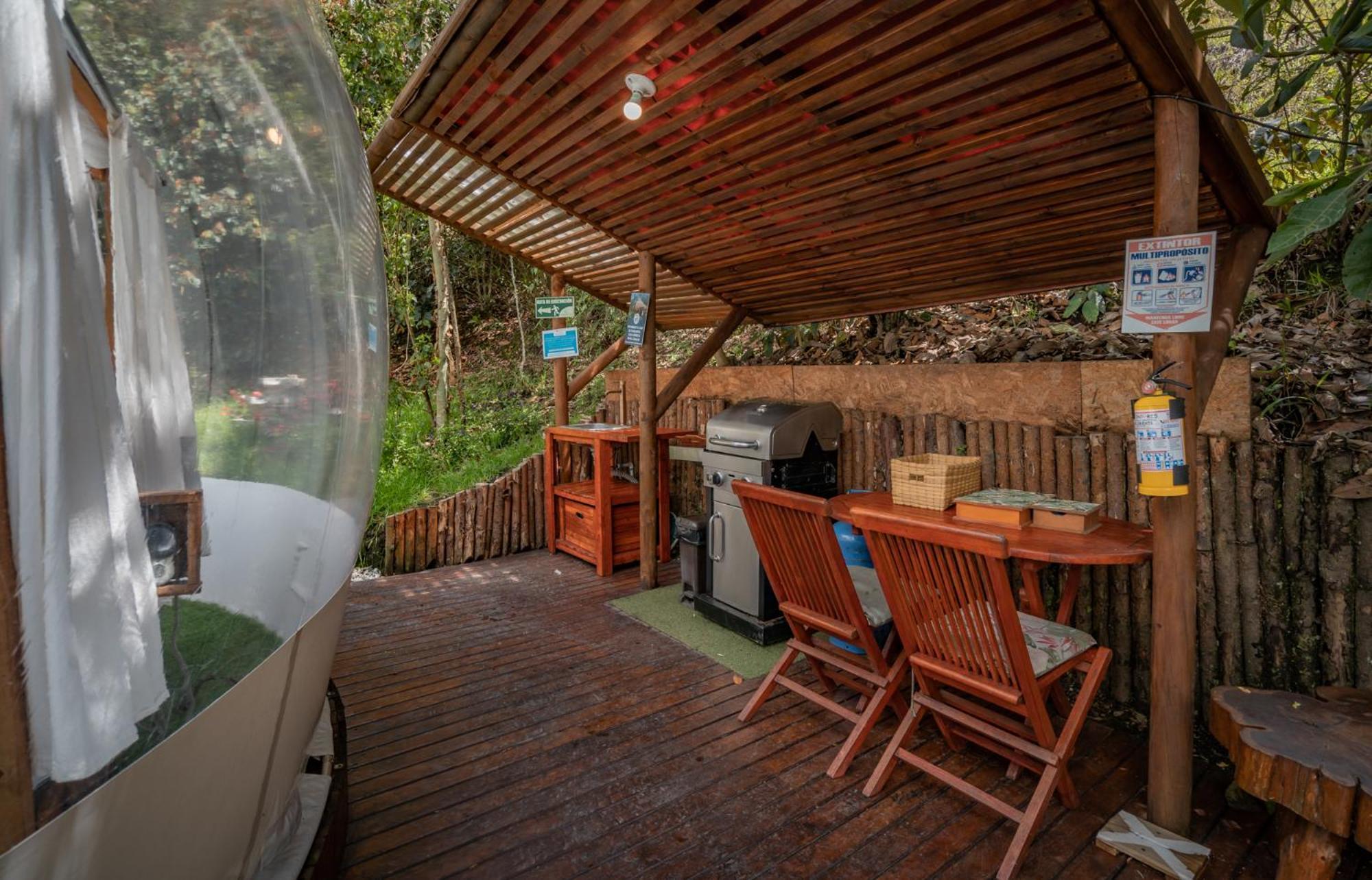 מלון אל רטירו Bubblesky Glamping 40 Min From Medellin מראה חיצוני תמונה