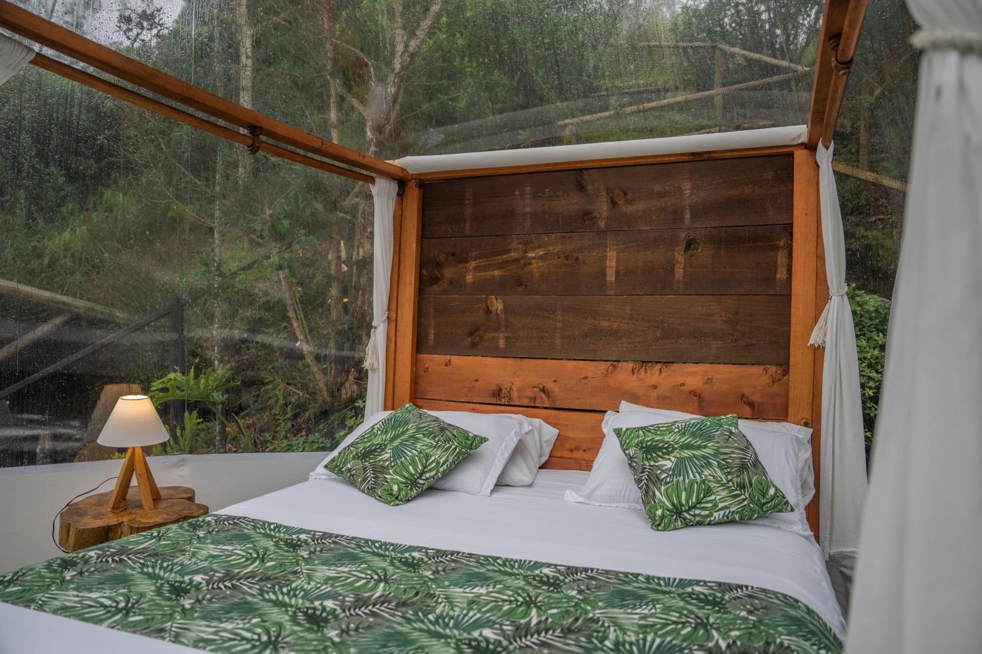 מלון אל רטירו Bubblesky Glamping 40 Min From Medellin מראה חיצוני תמונה